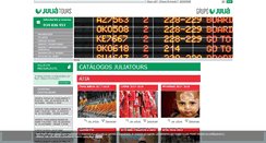Desktop Screenshot of juliatours.es