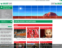 Tablet Screenshot of juliatours.es